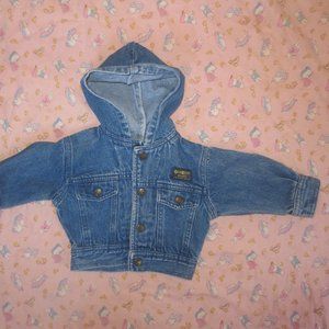 baby vintage jean jacket size 12 months